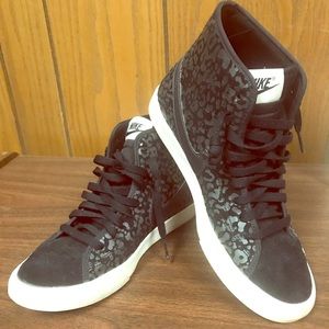 RARE Nike Cheetah Print High Tops